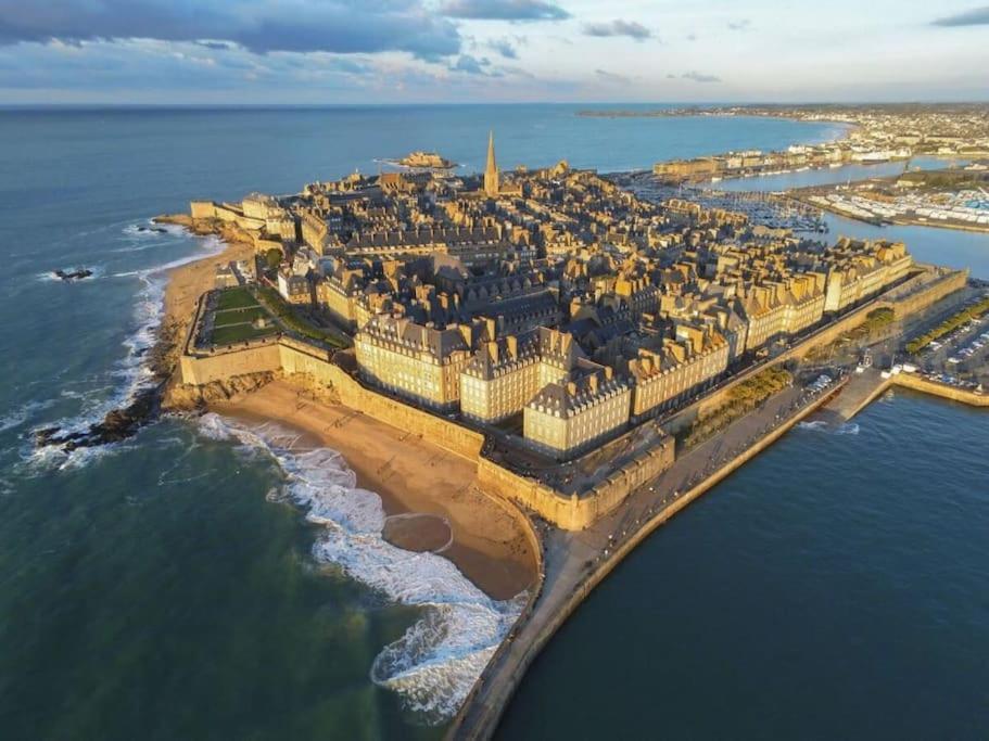 Collins Studio Saint Malo Intra Muros 2 Pers Wifi Exterior foto