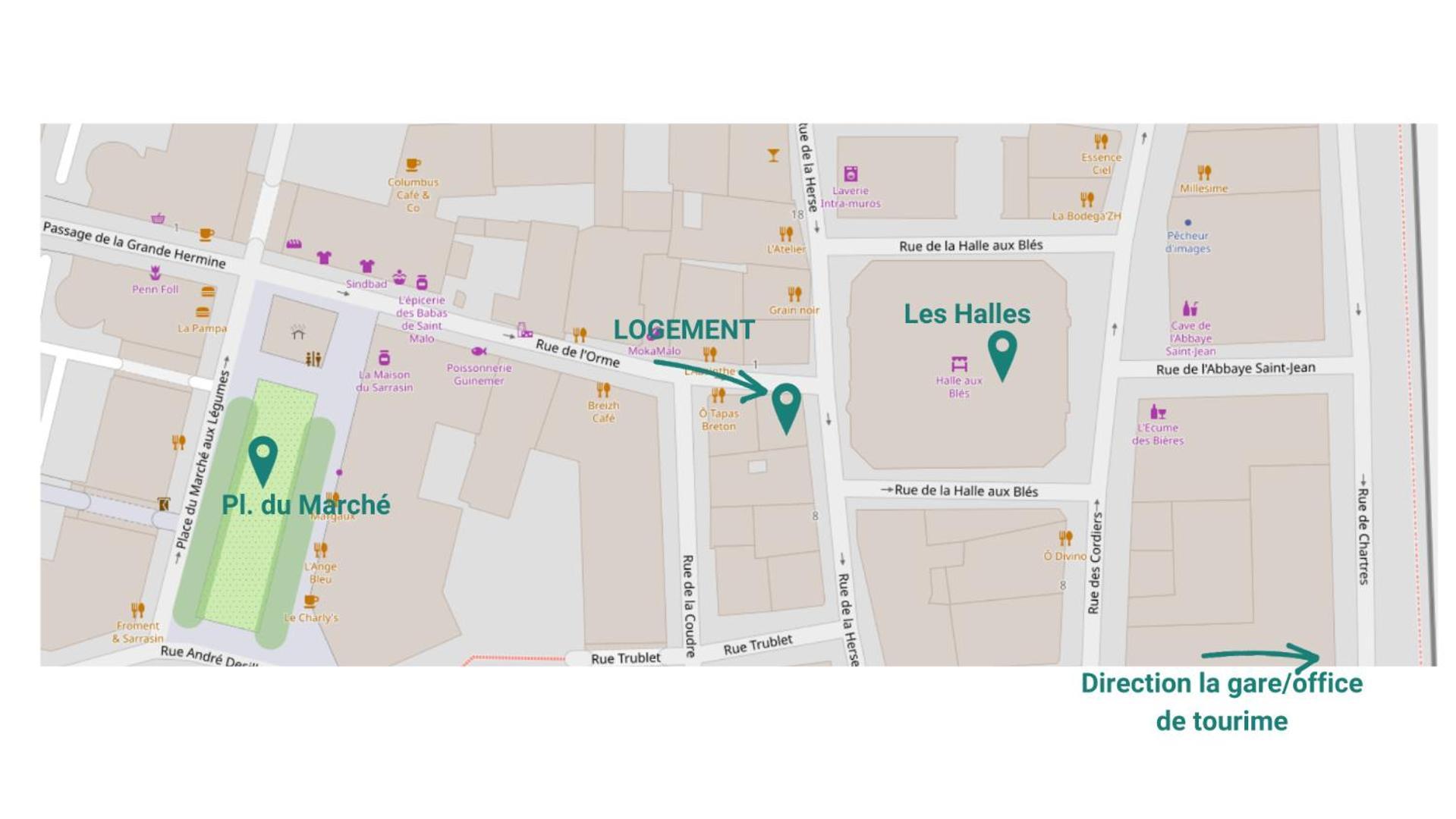 Collins Studio Saint Malo Intra Muros 2 Pers Wifi Exterior foto